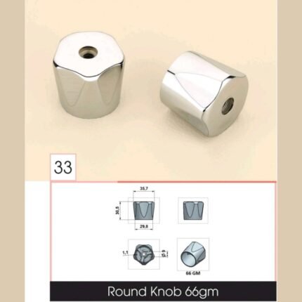 033 TAB CAP 66 GM { ROUND KNOB }